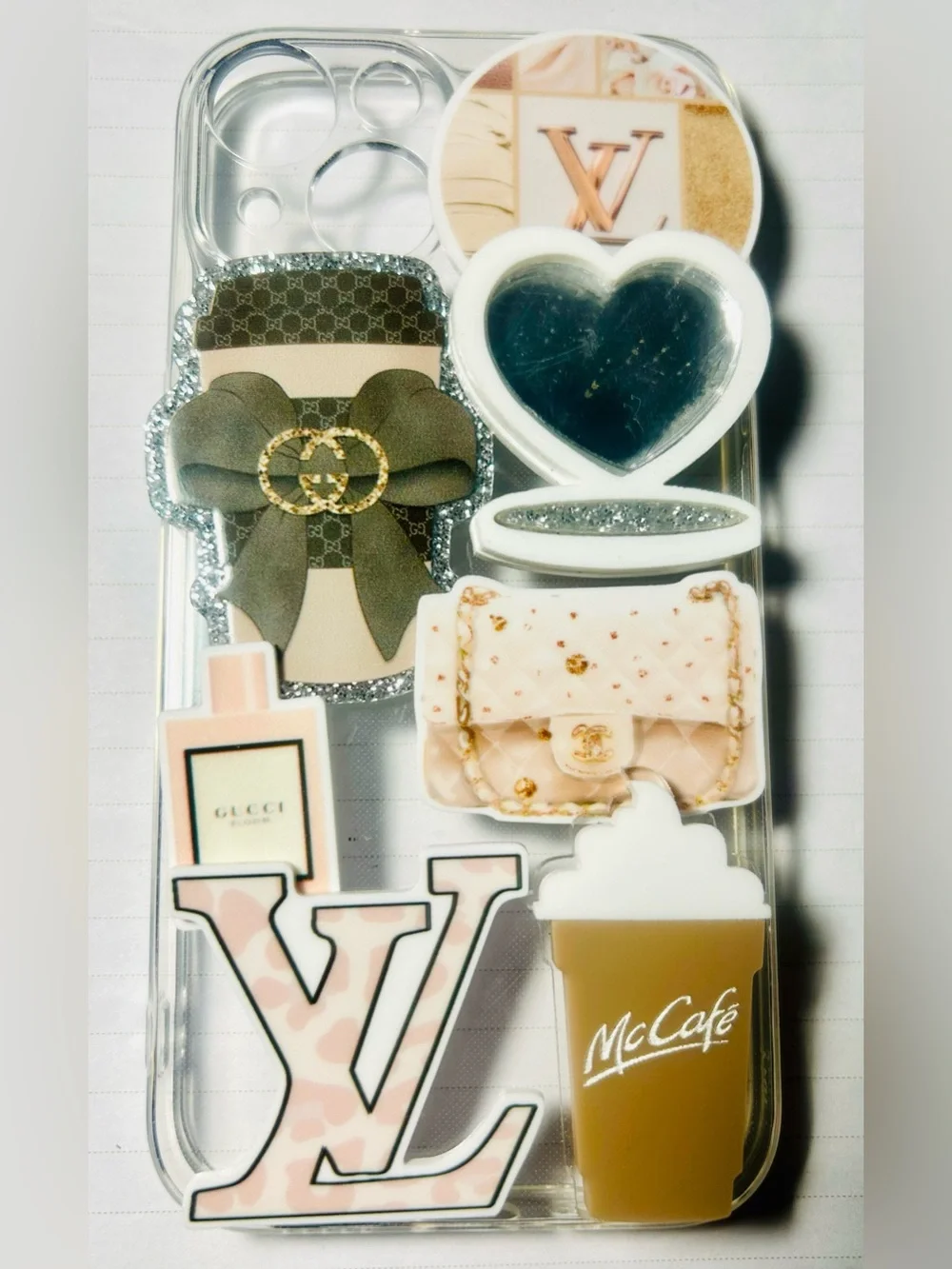 17 AIR🖤Bling Phone Case
